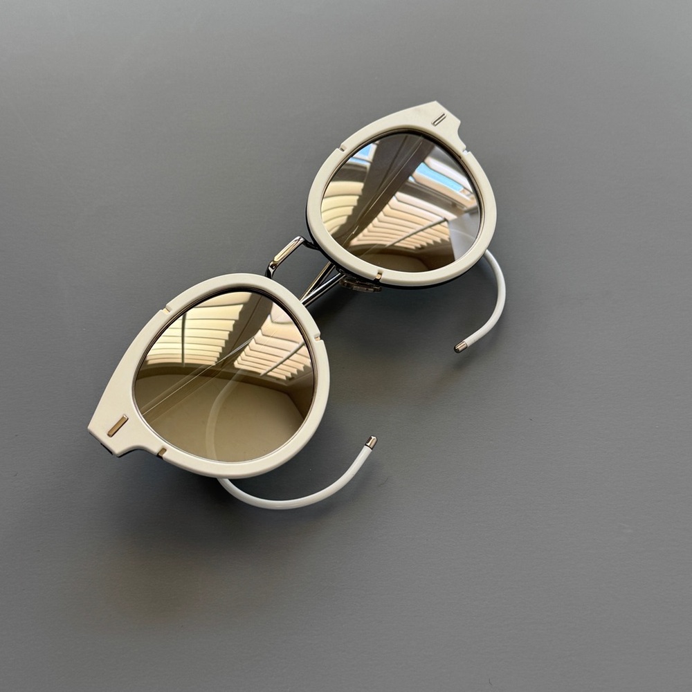 Dior Magnitude White and Silver Men's Glasses - Picture 3 of 15